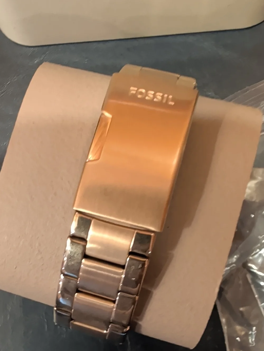 Fossil Riley Multifunction Rose Gold-Tone Stainless Steel Watch (ES2811) NEW